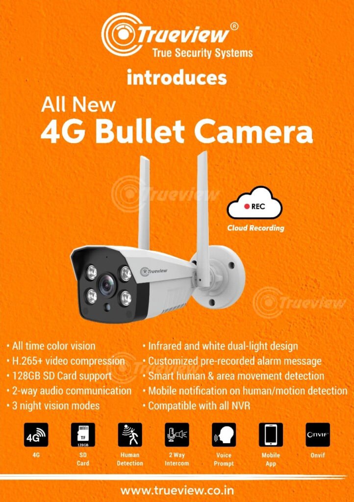 trueview 4G bullet camera