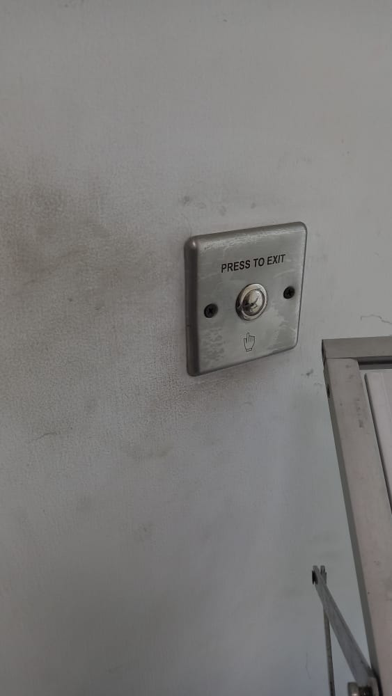 metal door exit push